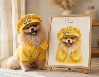 ペット似顔絵オーダー｜犬・猫の肖像画